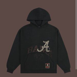 Travis Scott x Mitchell & Ness Alabama Crimson Tide Overlap Pullover Hoodie